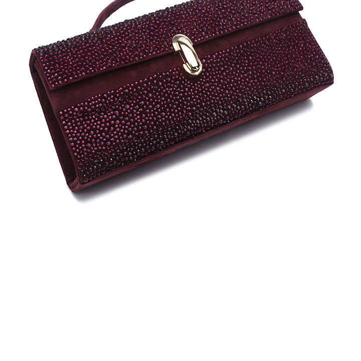 Lulwa Evening Bag #color_maroon
