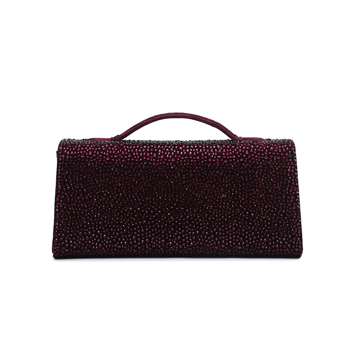 Lulwa Evening Bag #color_maroon