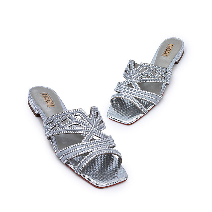 Lunaza Flats #color_silver