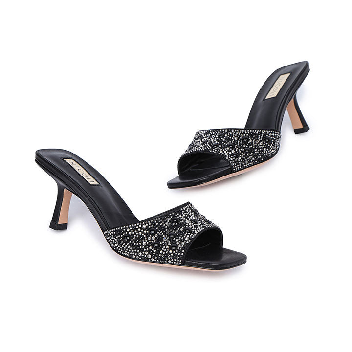 Maliqe Mule Heel #color_black
