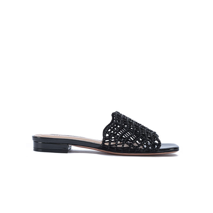 Mariano Flat Sandal #color_black