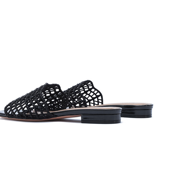 Mariano Flat Sandal #color_black