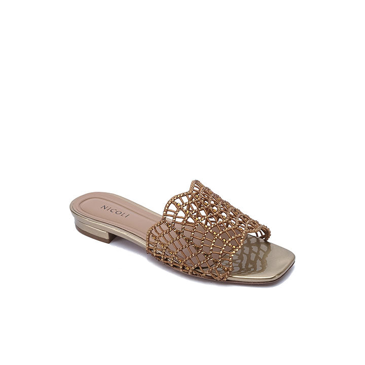 Mariano Flat Sandal #color_bronze