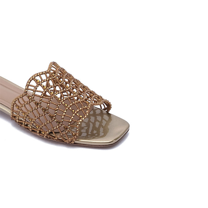 Mariano Flat Sandal #color_bronze