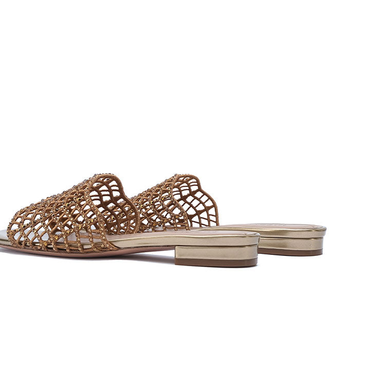 Mariano Flat Sandal #color_bronze