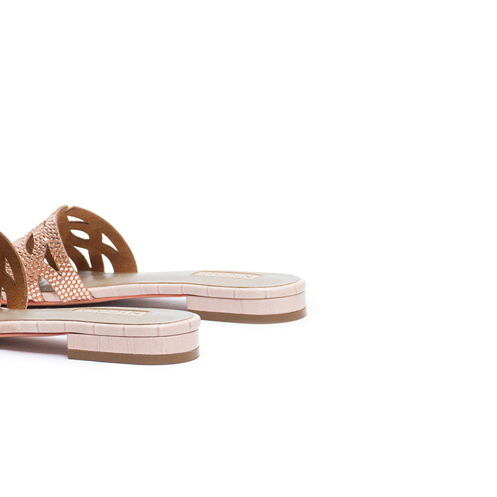 Marily Luxury Flat sandal #color_peach