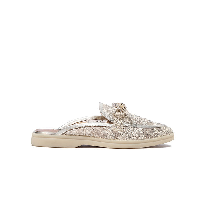 Marvia Flat Sandal #color_gold