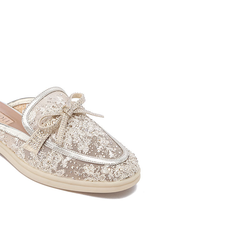 Marvia Flat Sandal #color_gold
