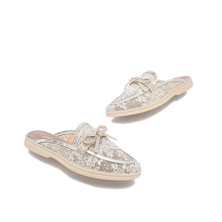 Marvia Flat Sandal #color_gold