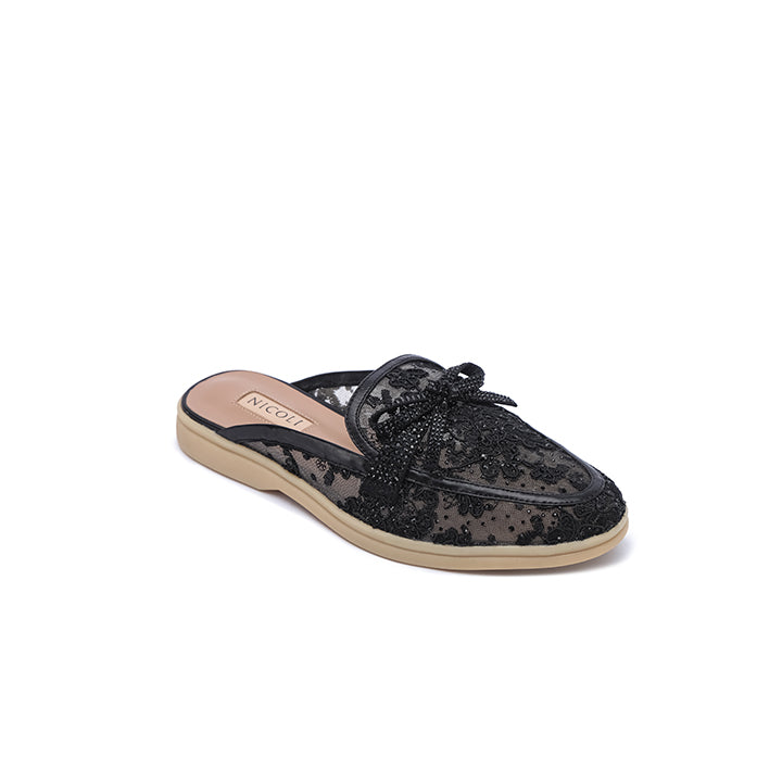 Marvia Flat Sandal #color_black