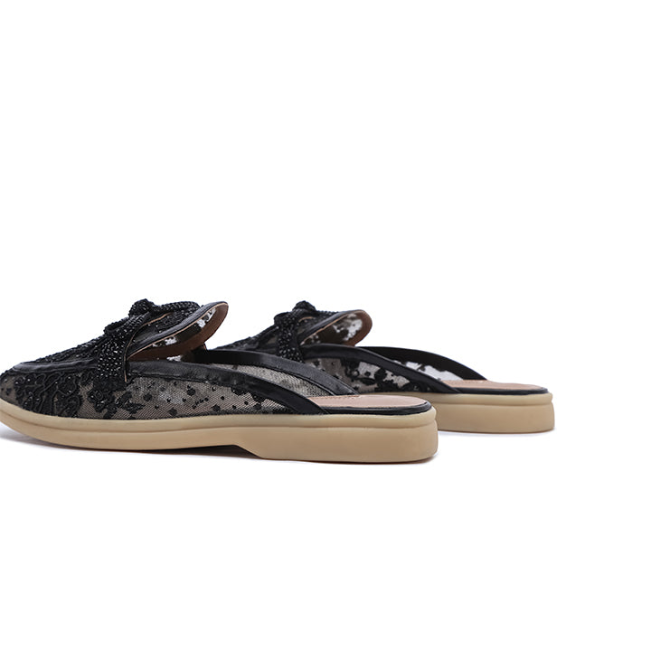 Marvia Flat Sandal #color_black