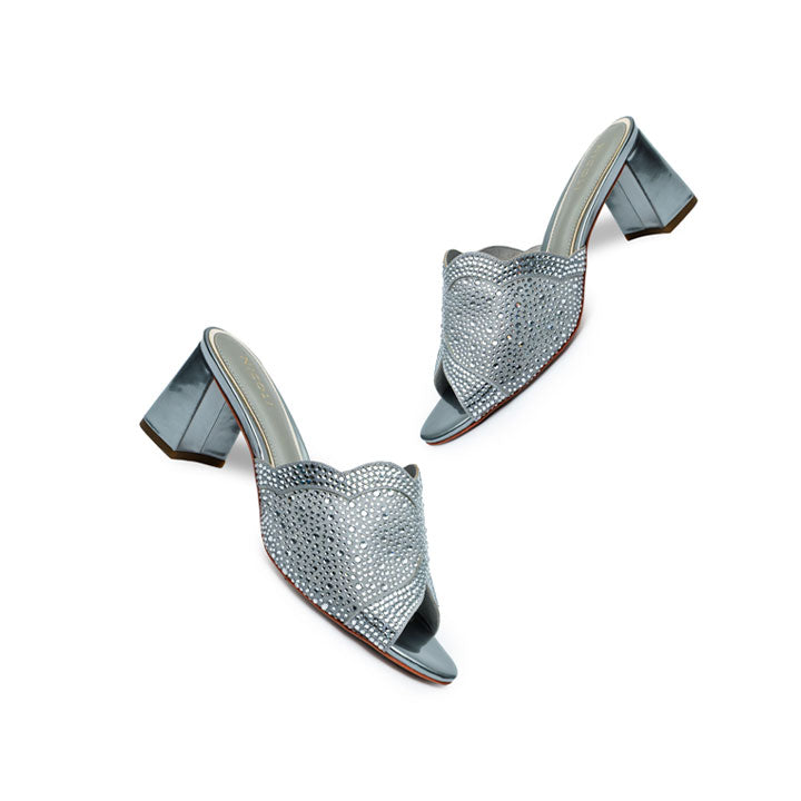 Maudie Box Heel #color_silver