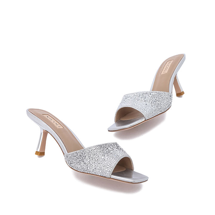 Minerva Mule #color_silver patent