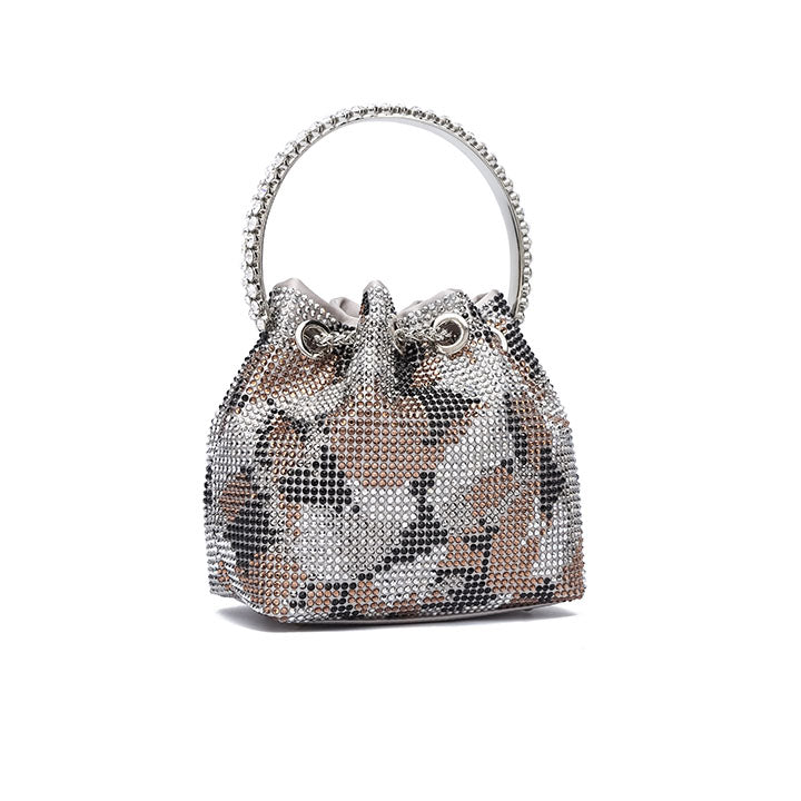 Nazura Bucket Bag #color_silver