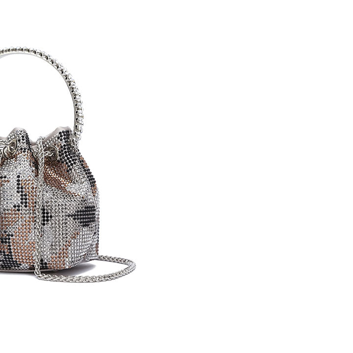 Nazura Bucket Bag #color_silver