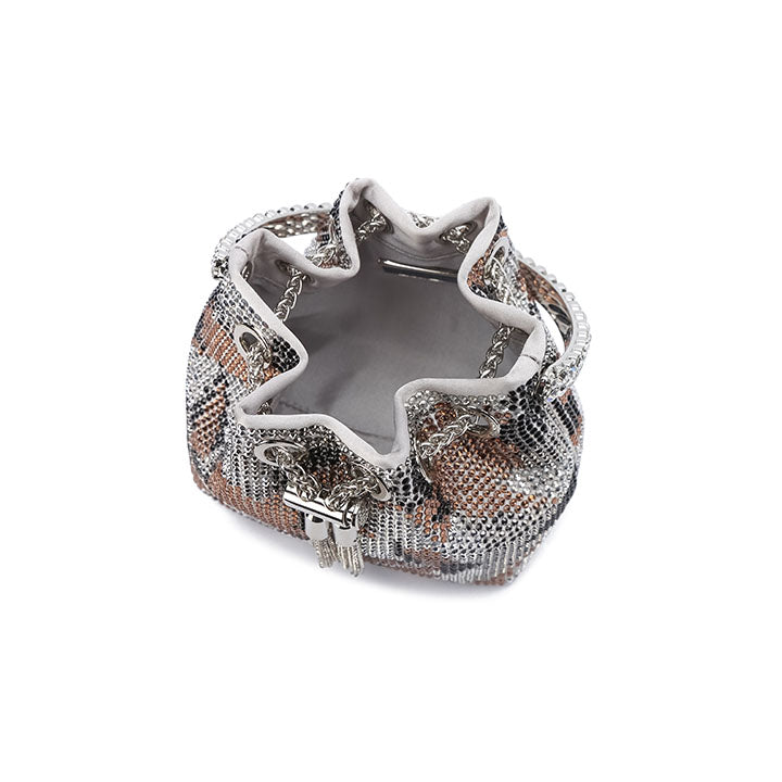 Nazura Bucket Bag #color_silver