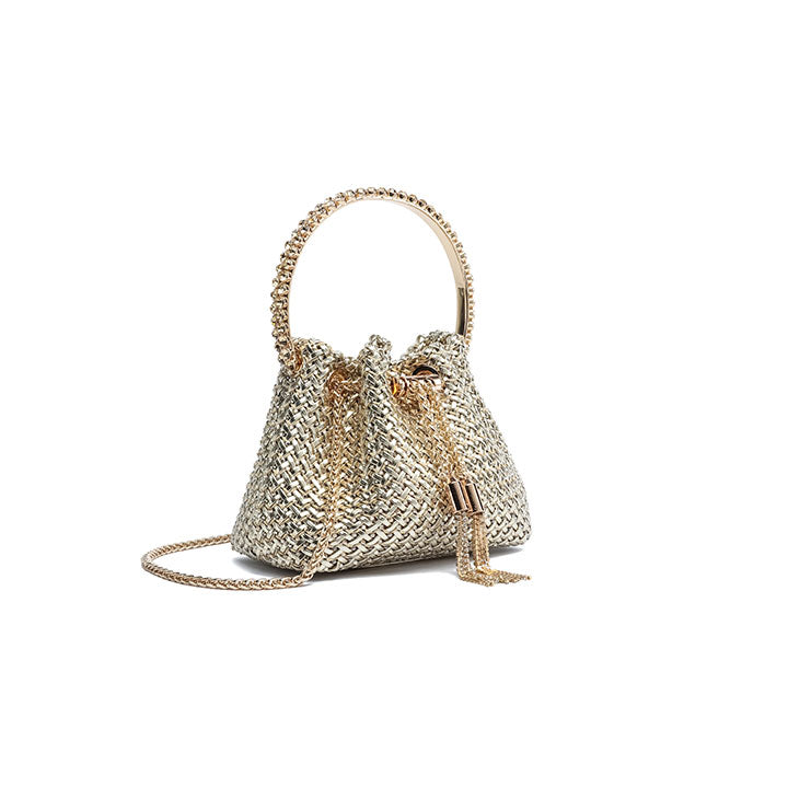 Noir Bucket Bag #color_gold