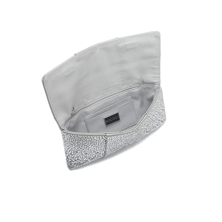 Noor Evening Bag #color_silver