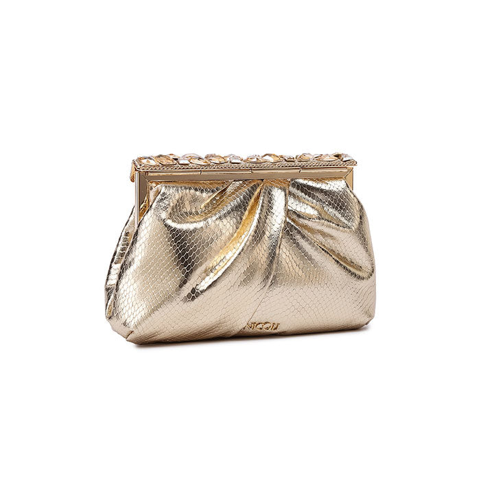 Nicoli Nori slouchy bag #color_gold