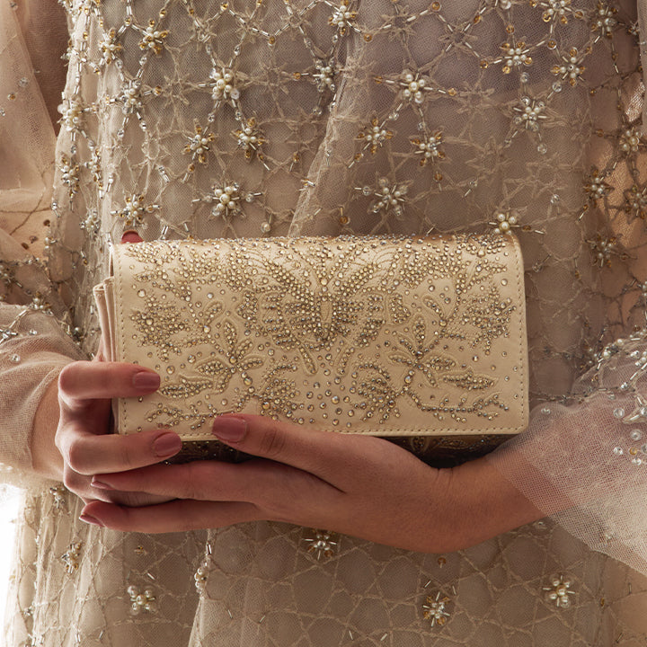 Nysa Clutch #color_gold