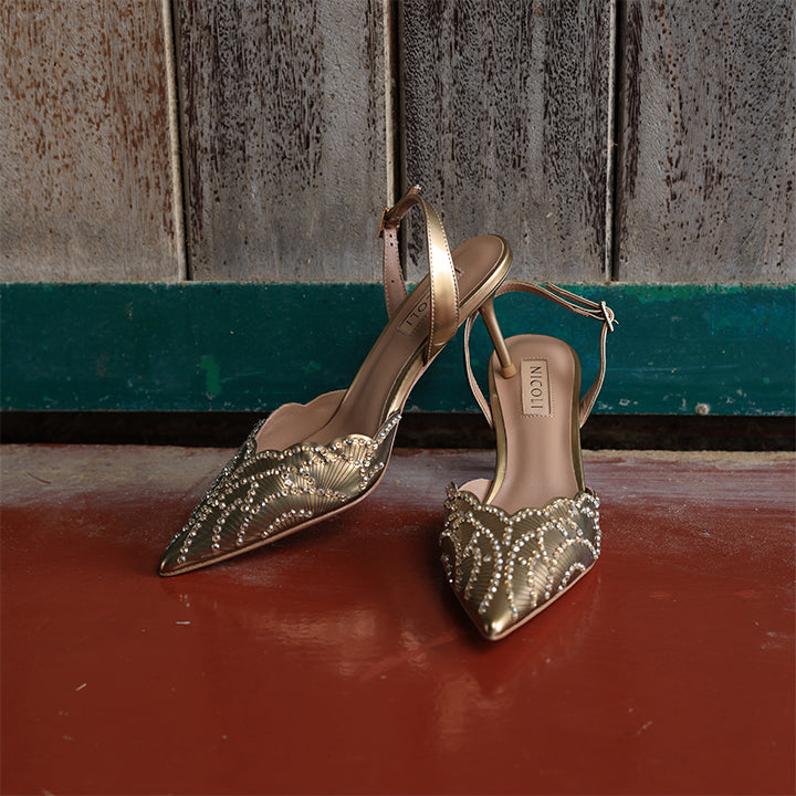 Nahara Pump #color_gold