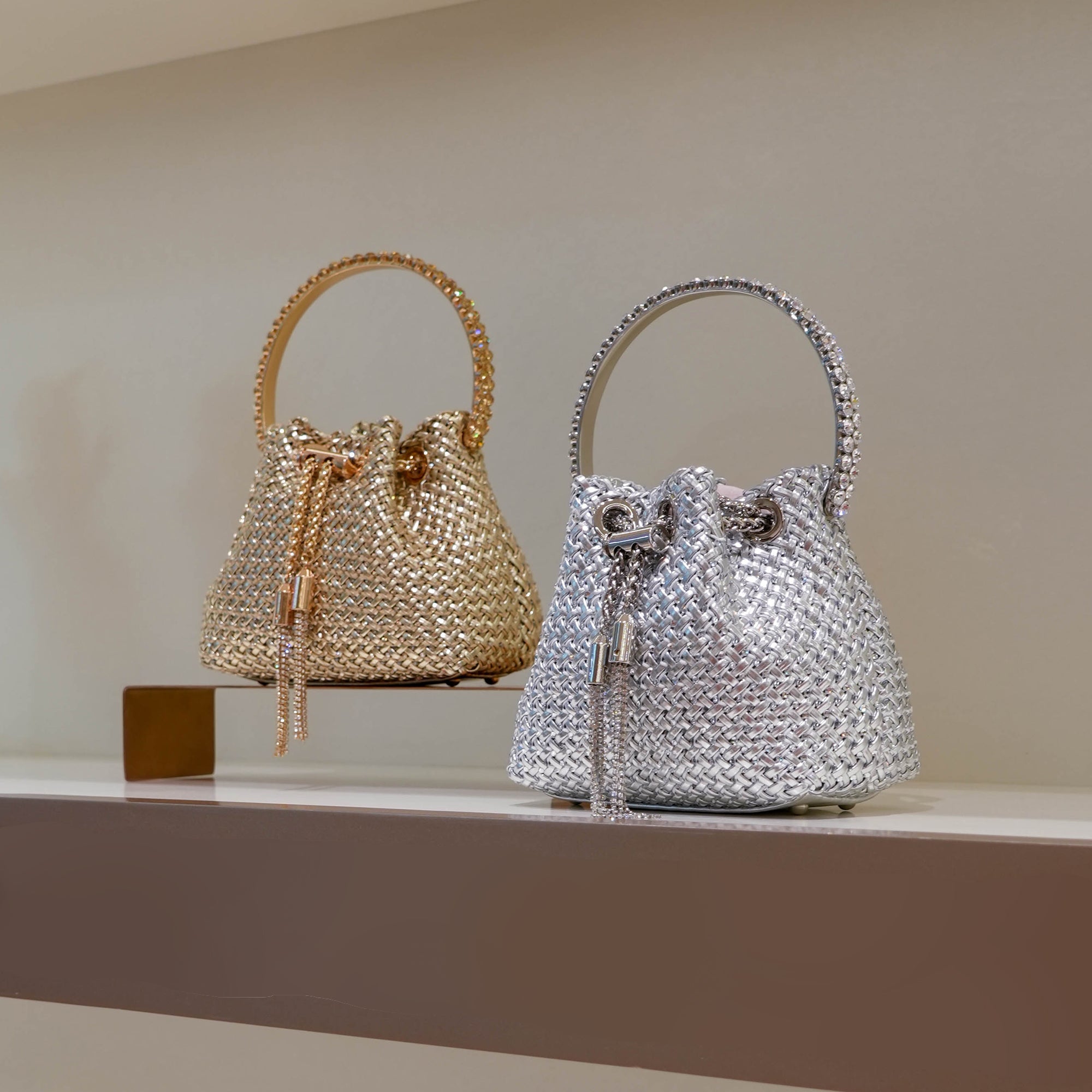 Noir Bucket Bag #color_silver