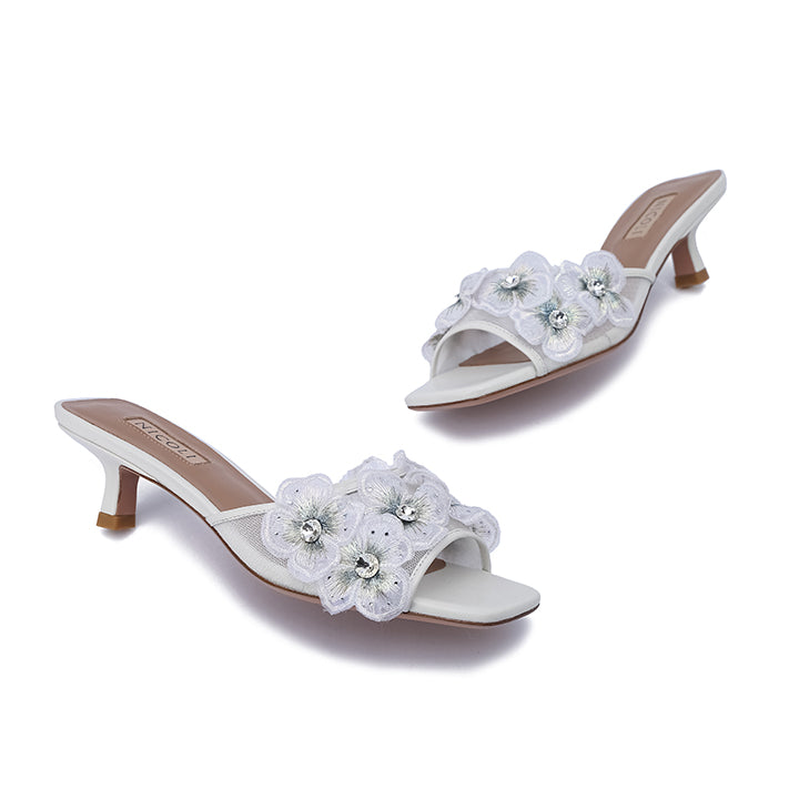 Oria Mule #color_off white