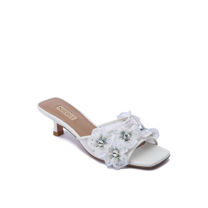 Oria Mule #color_off white
