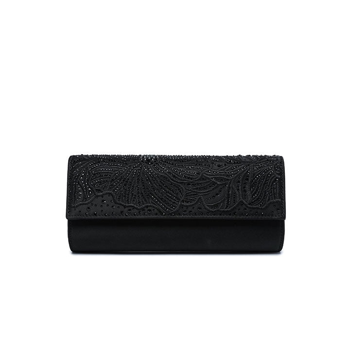 Ornate Clutch Bag #color_black