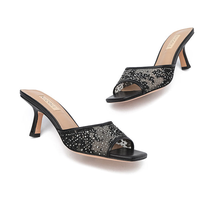 Orsa Nicoli Luxury Embellished #color_black
