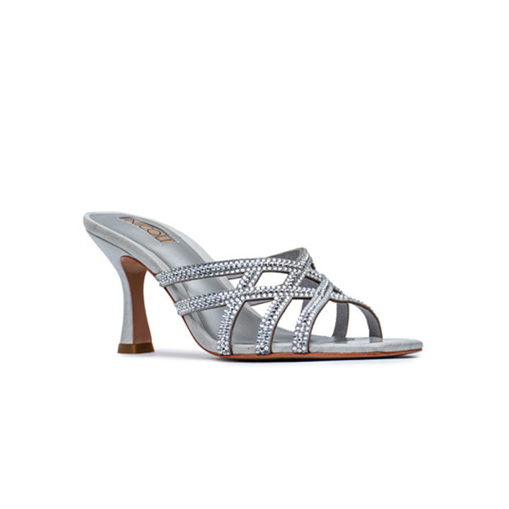 Ozzie Luxury Mule #color_silver