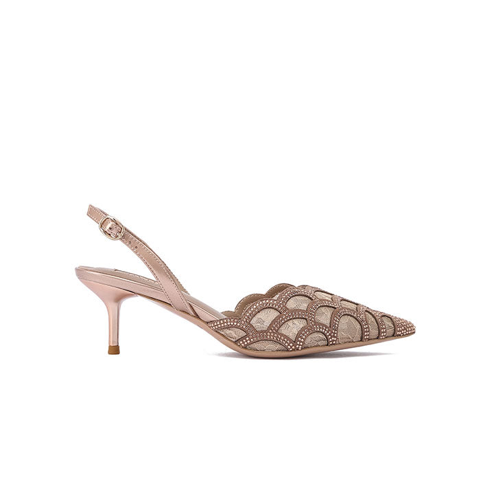 Peitho Nicoli Luxury Embellished #color_peach patent