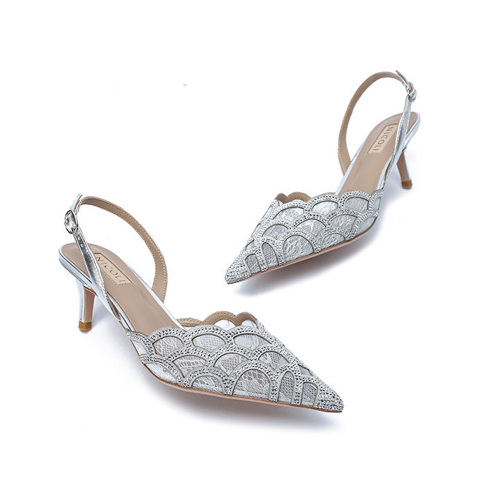 Peitho Nicoli Luxury Embellished #color_silver