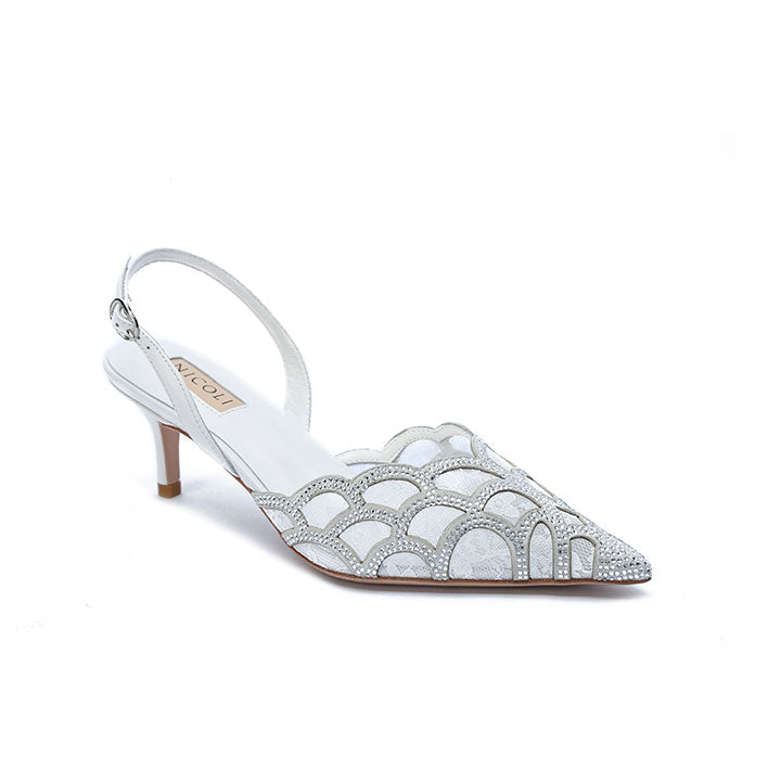 Peitho Nicoli Luxury Embellished #color_white