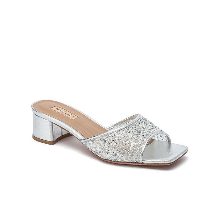 Pierret Nicoli Luxury Embellished #color_silver