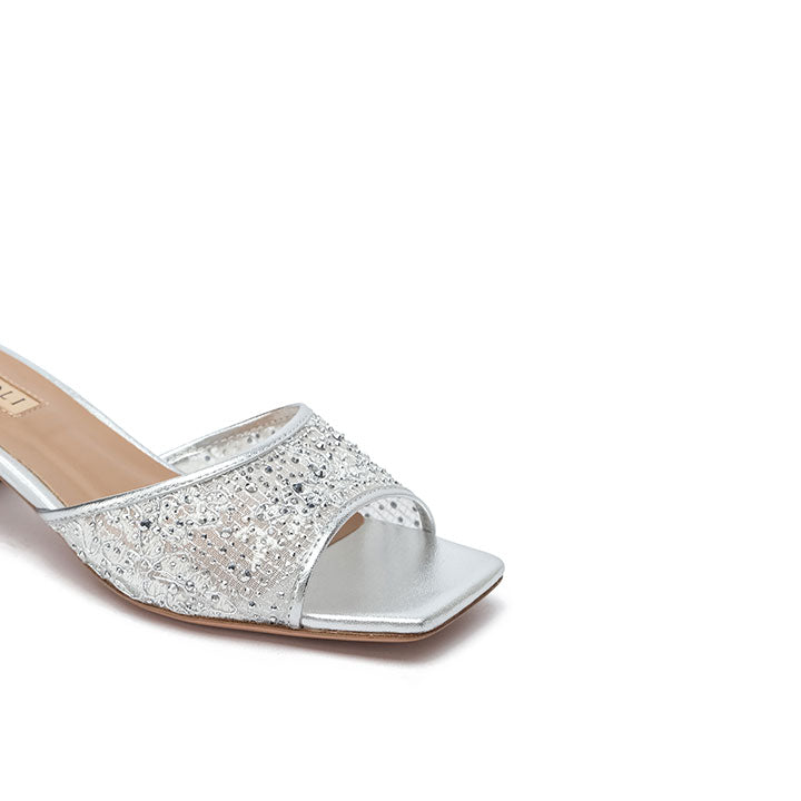 Pierret Nicoli Luxury Embellished #color_silver