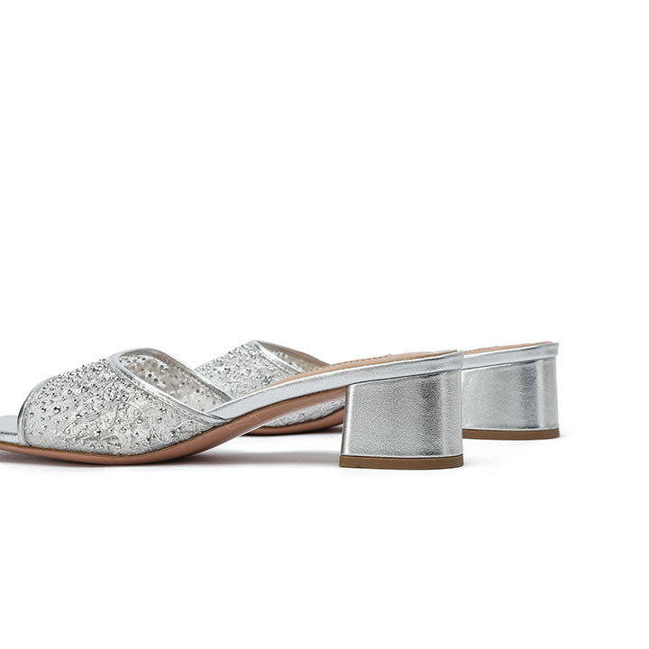Pierret Nicoli Luxury Embellished #color_silver