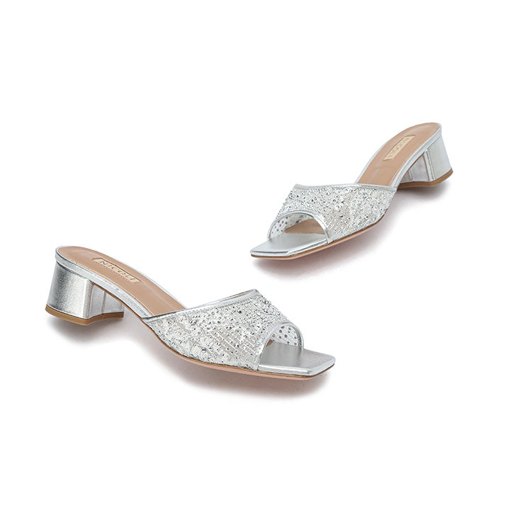 Pierret Nicoli Luxury Embellished #color_silver