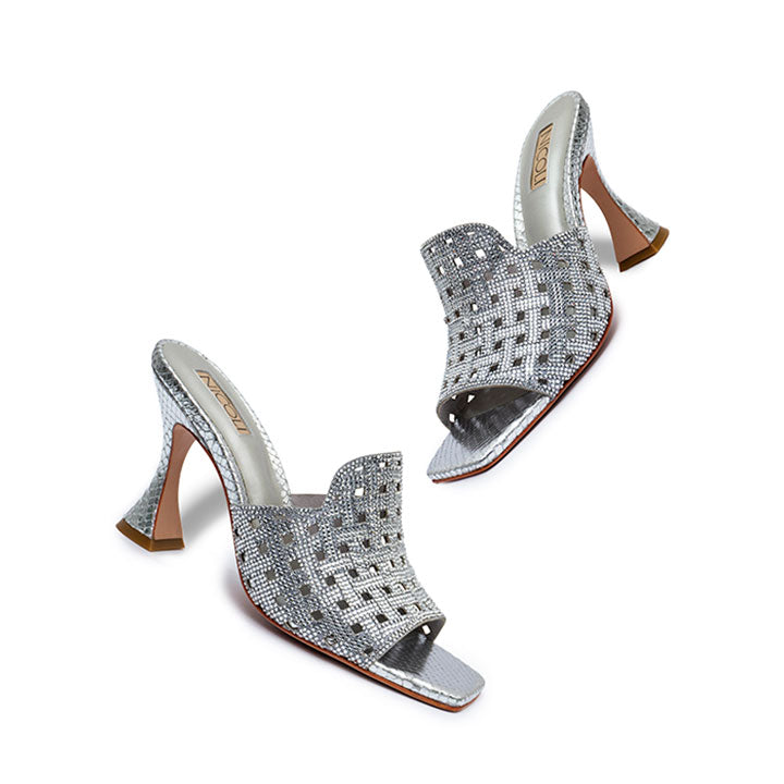 Portici Mule #color_silver