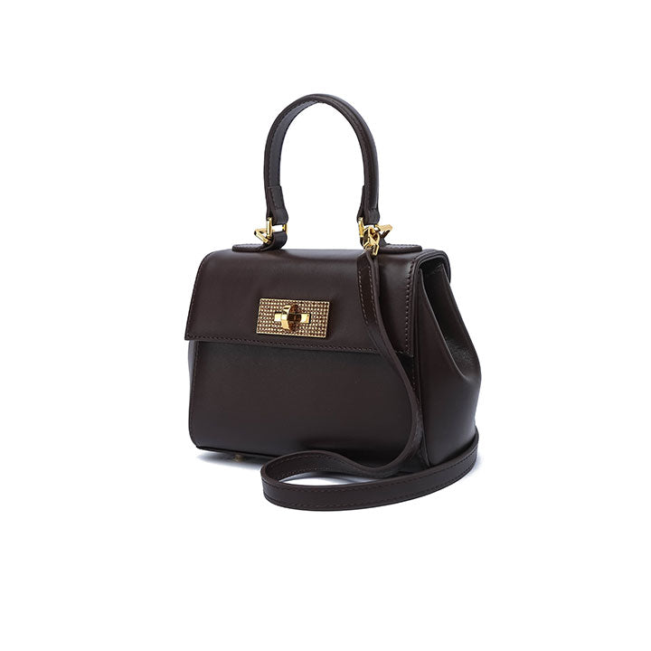 Qamar Evening Bag #color_brown