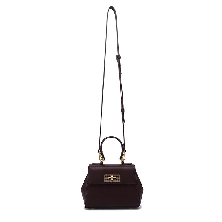 Qamar Evening Bag #color_maroon