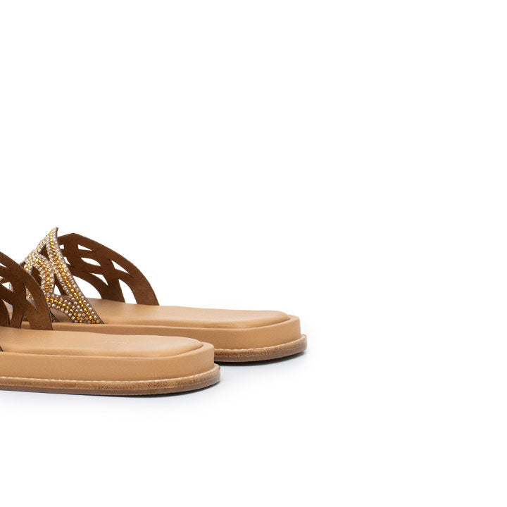 Quidel Flat Sandal #color_beige