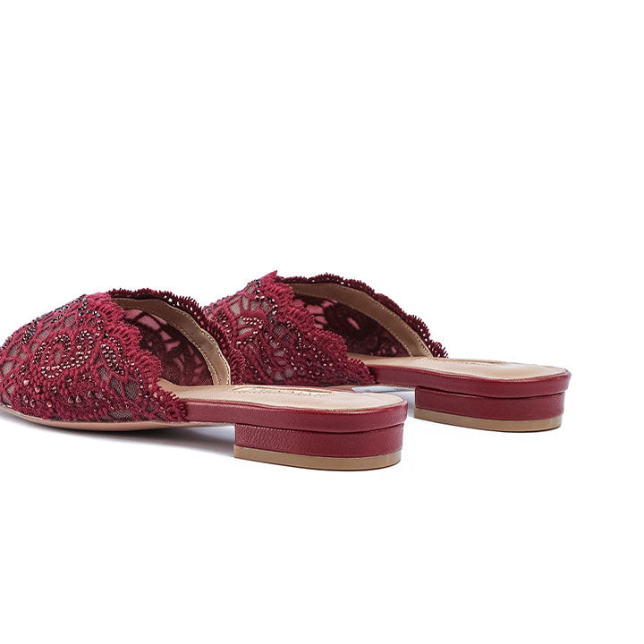 Quirin Nicoli Luxury Embellished #color_maroon