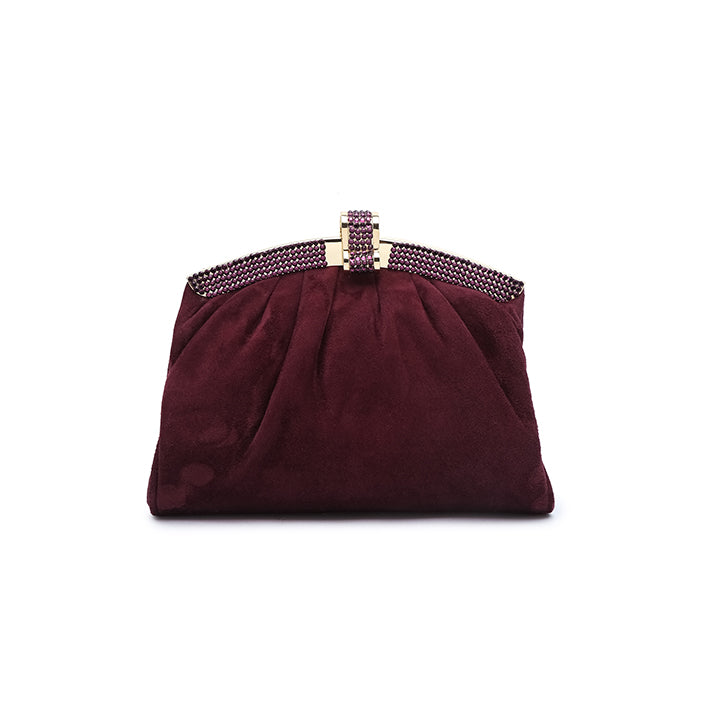 Ranya Evening Bag #color_maroon