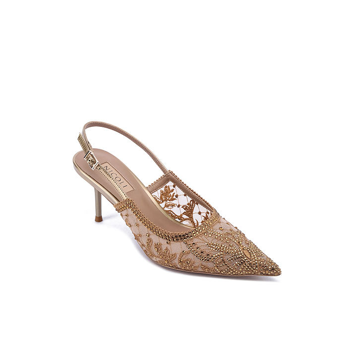 Rebekah Nicoli Luxury Embellished #color_bronze patent