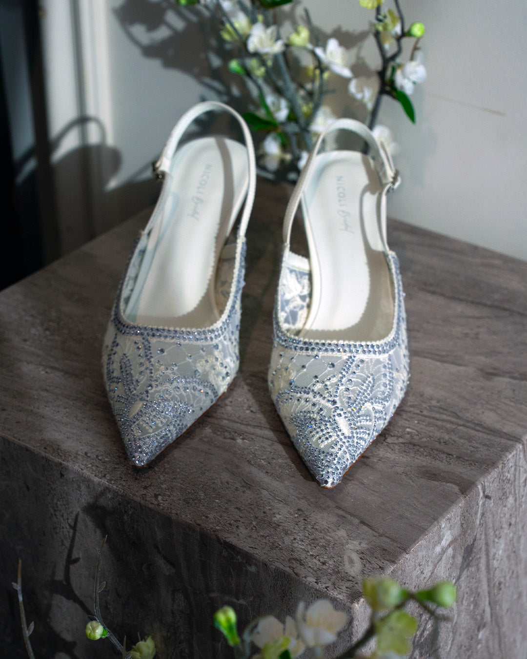 Rebekah Nicoli Luxury Embellished #color_white