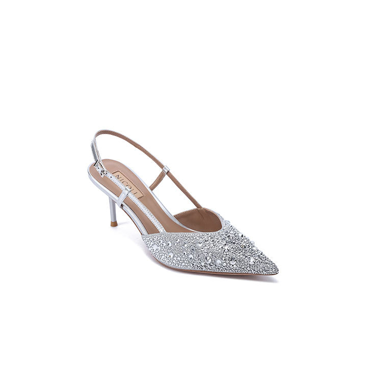Riviera Pump #color_silver patent