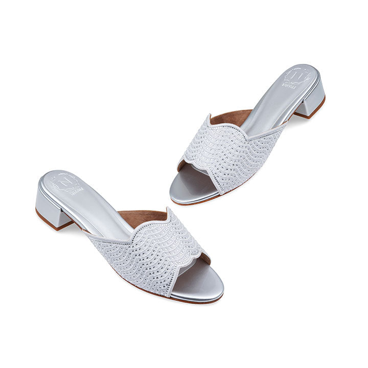 Romana Box Heel #color_silver