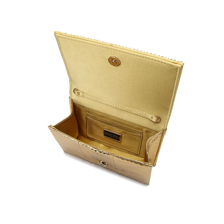 Safon Clutch #color_gold