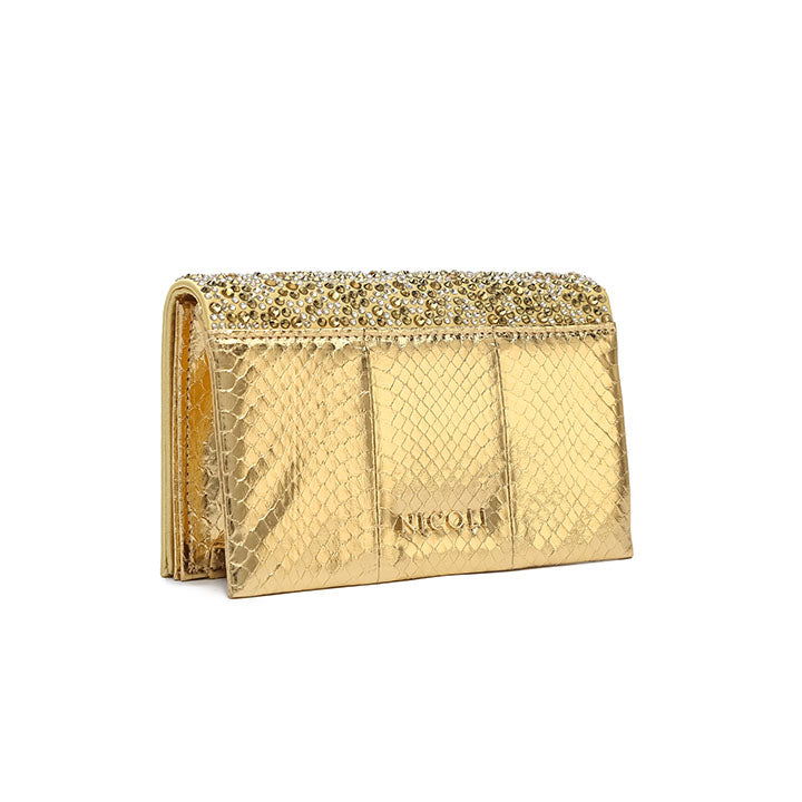 Safon Clutch #color_gold